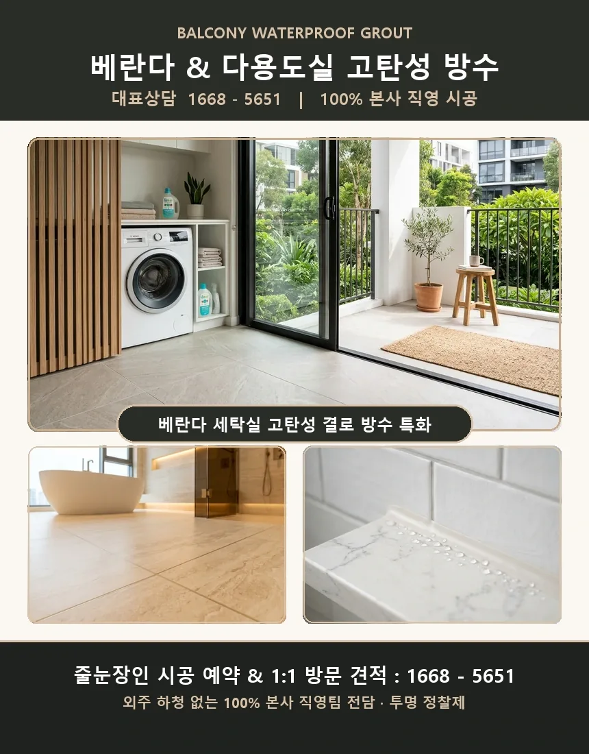자양동 줄눈시공 줄눈장인 맞춤 사례 카드